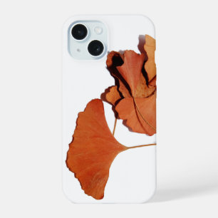 Schale Iphone 15 Blätter Gingko Hülle