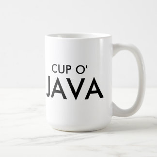 Schale O JAVA Kaffeetasse