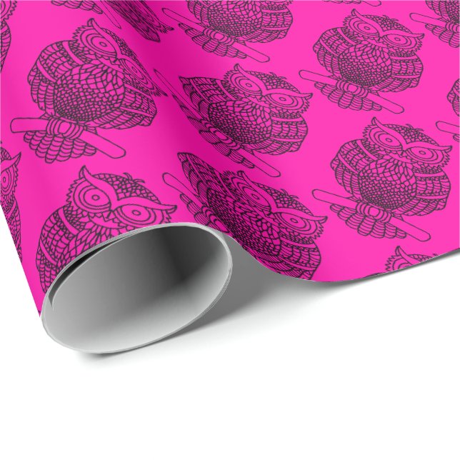 Schale (rosa) - Umhüllungspapier Geschenkpapier (Rolleneckpunkt)