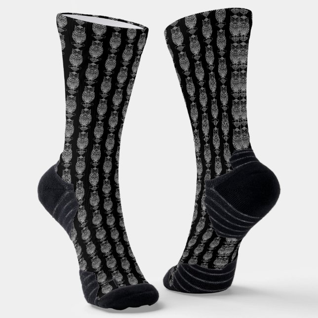 Schale (schwarz) - Sportsocken Socken (Gewinkelt)