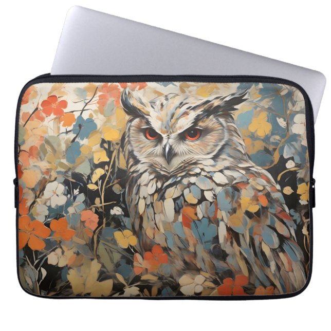 Schale und Blume in Frühlingsgemälden Laptopschutzhülle (Vorderseite)