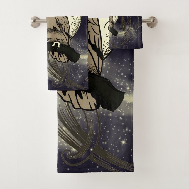 Schale und Gespenst Badhandtuch Set (Insitu)