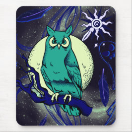 Schale und Gespenst Mousepad