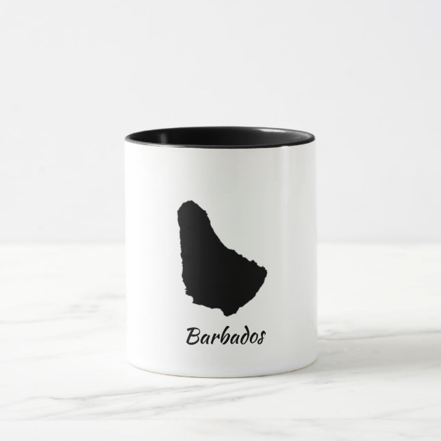 Schale von Barbados Tasse (Zentrum)