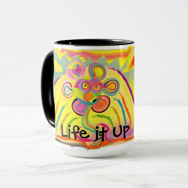 Schale von verrücktem tasse (Vorderseite Links)