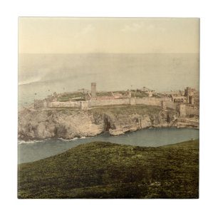 Schalen-Schloss, St Patrick Insel, Isle of Man Fliese