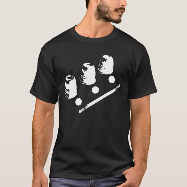 Schalen und Bälle T-Shirt (Vorderseite)