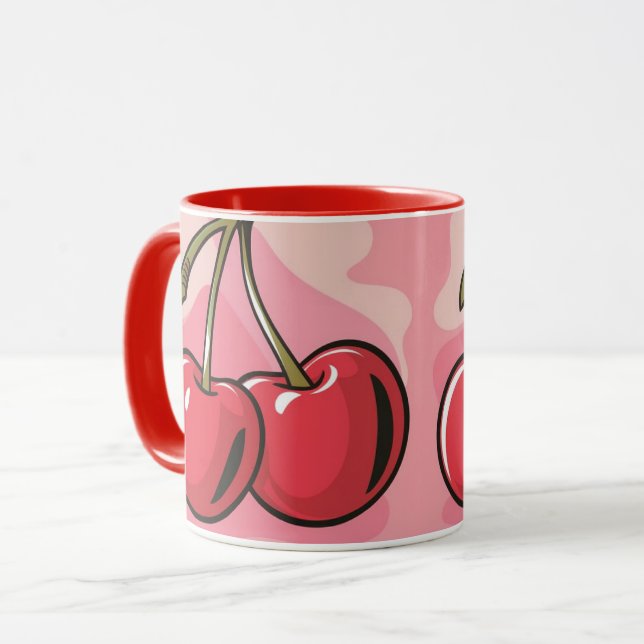 Schalenfrüchte Tasse (Vorderseite Links)