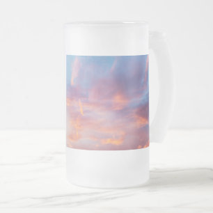 schalkhafter Himmel Mattglas Bierglas