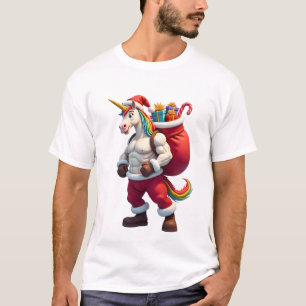 Schalkhaftes Einhorn Wortwitz Lustiges Familienwei T-Shirt