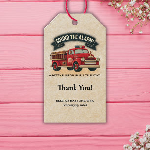 Schall den Alarm! Vintage Trucksäulendusche Geschenkanhänger