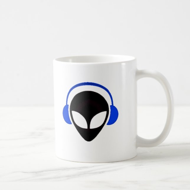 Schallalien-Logo Kaffeetasse (Rechts)