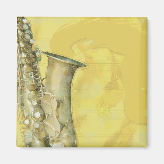 Schallplatte, Magnetplatte Magnet (Vorne)