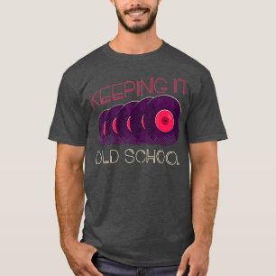Schallplatte - Plattenspieler DJ Audiophile LP EP T-Shirt