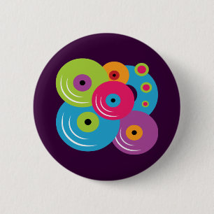 Schallplatten Button