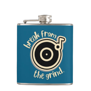 Schallplatten-Flasche Flachmann