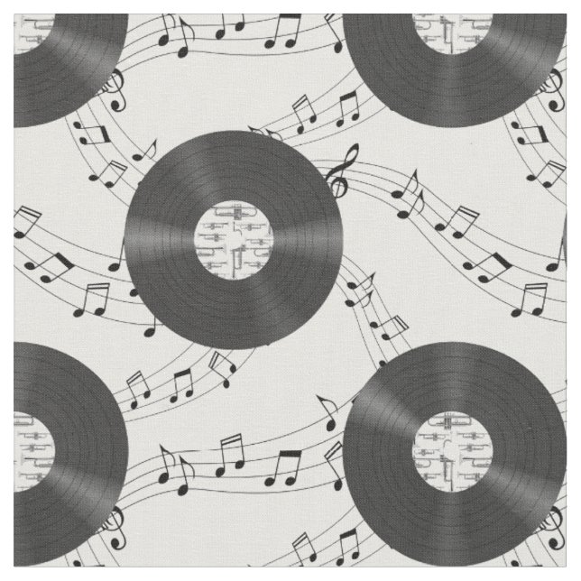 Schallplatten Stoff (Nahaufnahme)