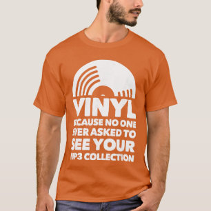 Schallplatten-Vinyl-LP-Disc vintage retro T-Shirt