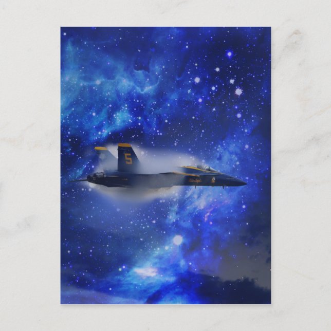 Schallschutzstrahlstrahl Postkarte (Vorderseite)