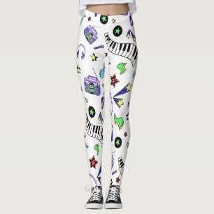 Schalten Sie die Musik hoch Leggings