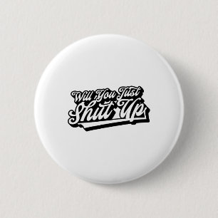 Schalten Sie einfach die lustige Anti-Trump Retro Button