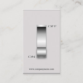 Schalten Sie Visitenkarte-Schablone Visitenkarte