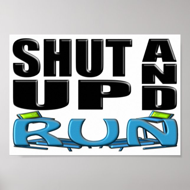 SCHALTEN UND LAUFEN (Treadmill) Poster (Vorne)