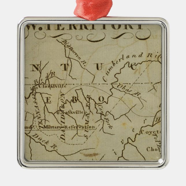 Schalter-Gebiet Silbernes Ornament (Vorne)