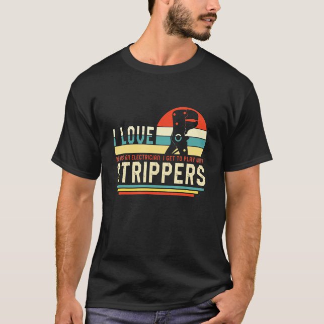 Schalter sind Trippin-Elektro-Motor T-Shirt (Vorderseite)
