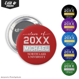 Schaltfläche Abschluss bearbeiten mit Name & Schul Button