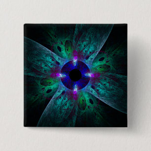 Schaltfläche "Abstrakte Augen" (Quadrat) Button