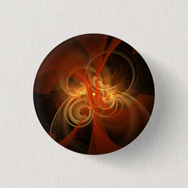 Schaltfläche "Abstrakte Kunst" des Morning Magic ( Button (Vorderseite)