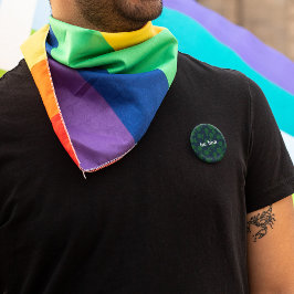 Schaltfläche "abstrakte Mandarine" Button