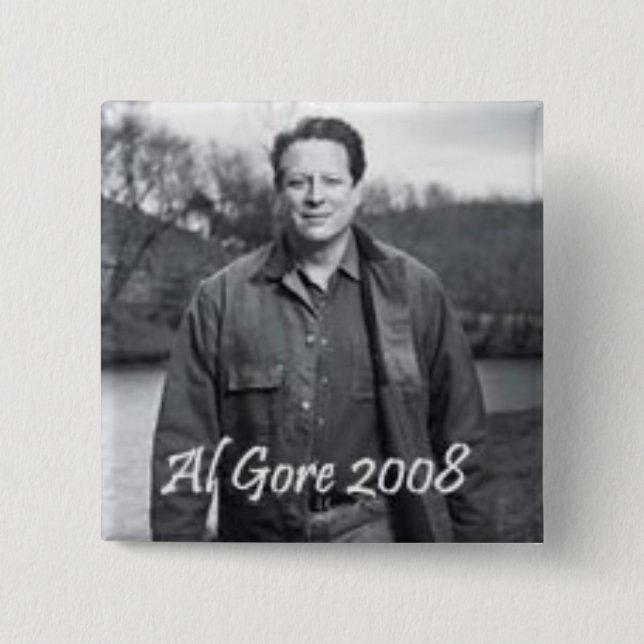 Schaltfläche Al Gore 2008 Button (Vorderseite)