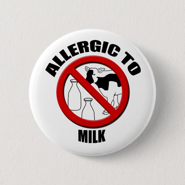 Schaltfläche "Allergische Reaktion auf die medizin Button (Vorderseite)