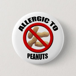 Schaltfläche "Allergische Reaktionen auf Erdnüsse" Button