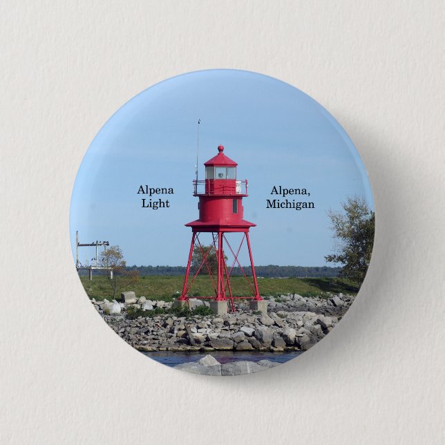 Schaltfläche Alpena Light Button (Vorderseite)