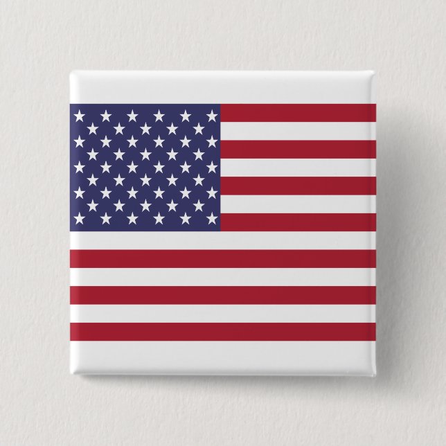 Schaltfläche "American Flag Button" Button (Vorderseite)