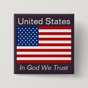 Schaltfläche "Amerikanische Flagge" Button