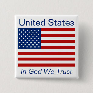 Schaltfläche "Amerikanische Flagge" Button