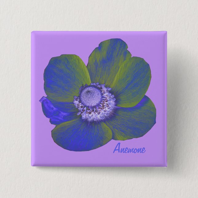 Schaltfläche "Anpassbare farbenfrohe Fantasie" Button (Vorderseite)