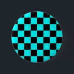 Schaltfläche Aqua Checkerboard Button<br><div class="desc">Ändern Sie den schwarzen Hintergrund in eine andere Farbe,  um einen eigenen Flair mit einem Schachbrettmuster zu erstellen.</div>