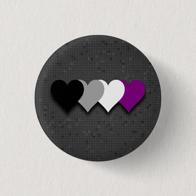 Schaltfläche "Asexual Stolz" Button (Vorderseite)