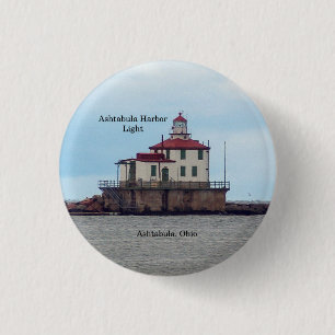 Schaltfläche "Ashtabula Harbour Light" Button