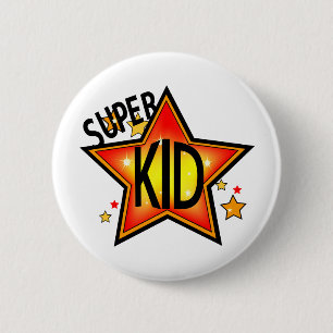 Schaltfläche auf der Rückseite des Star-Kid-Button Button