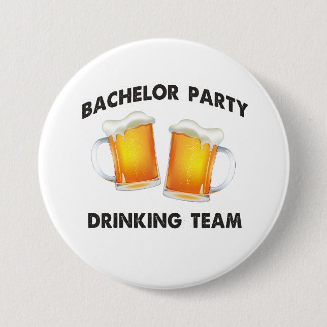 Schaltfläche "Bachelor Party Drink Team" Button (Vorderseite)