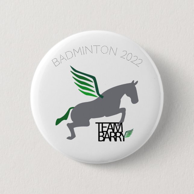 Schaltfläche Badminton 2022 Button (Vorderseite)
