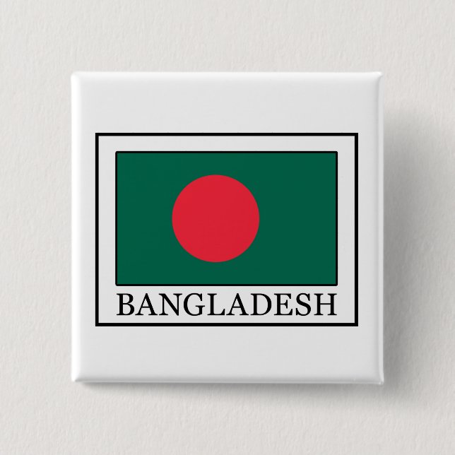 Schaltfläche Bangladesch Button (Vorderseite)