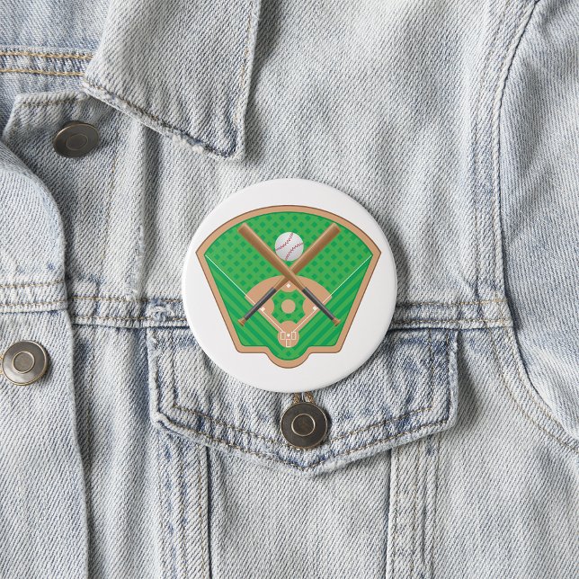 Schaltfläche Baseball Button (Von Creator hochgeladen)