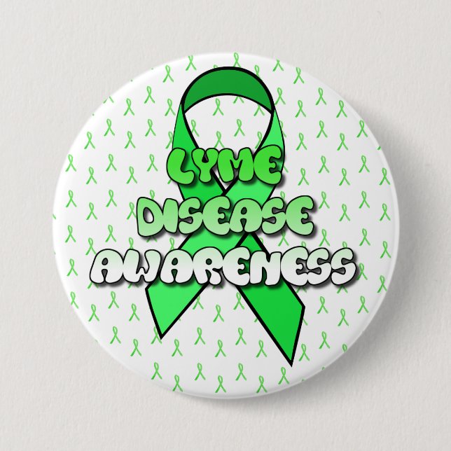 Schaltfläche "Bekannte Lyme-Krankheit" Button (Vorderseite)